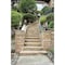 Z-Lite Helix 1 Light Outdoor Pier Mounted Fixture, Black And Clear Seedy 591PHB-533PM-BK - alternate 8